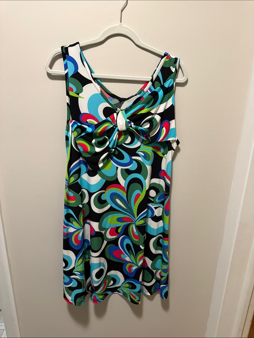 York colorful summer dress